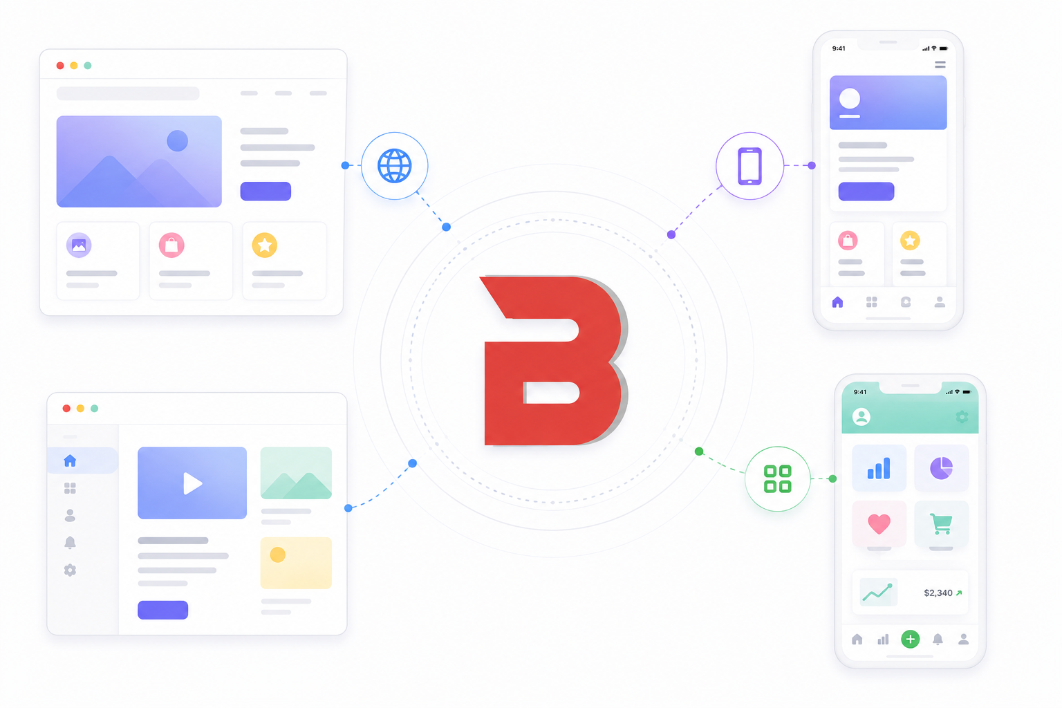 Custom Sites, Apps, & More